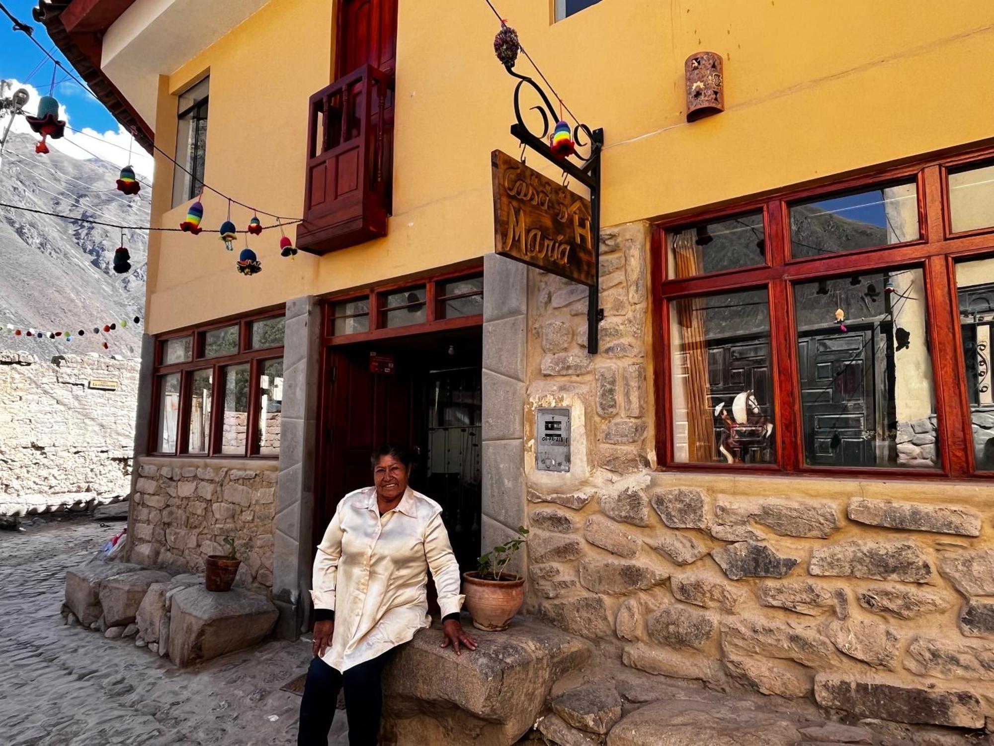 Casa D'Maria Bed & Breakfast Ollantaytambo Exterior photo